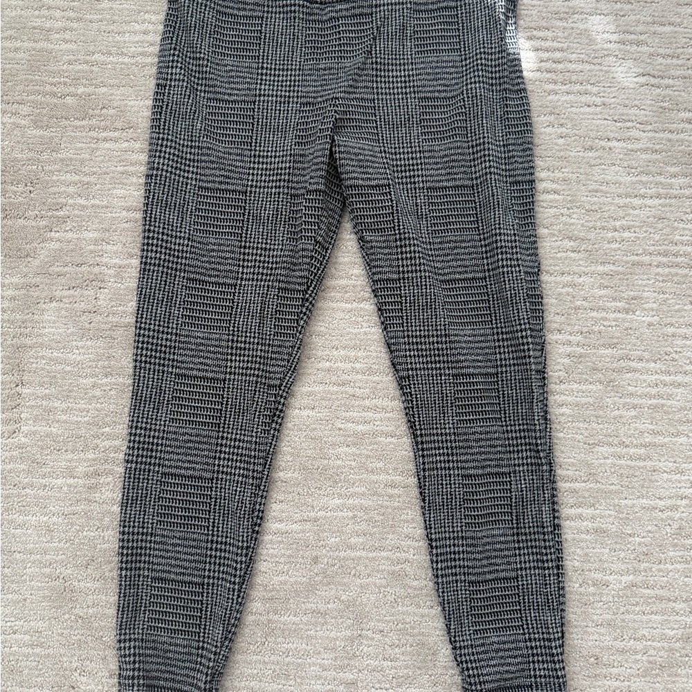 Black and White Checkered Pants
